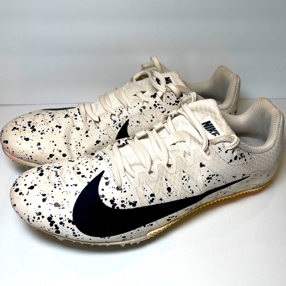Nike ZOOM Rival S 9 Men’s Track Spikes Splatter Print - Picture 1 of 11